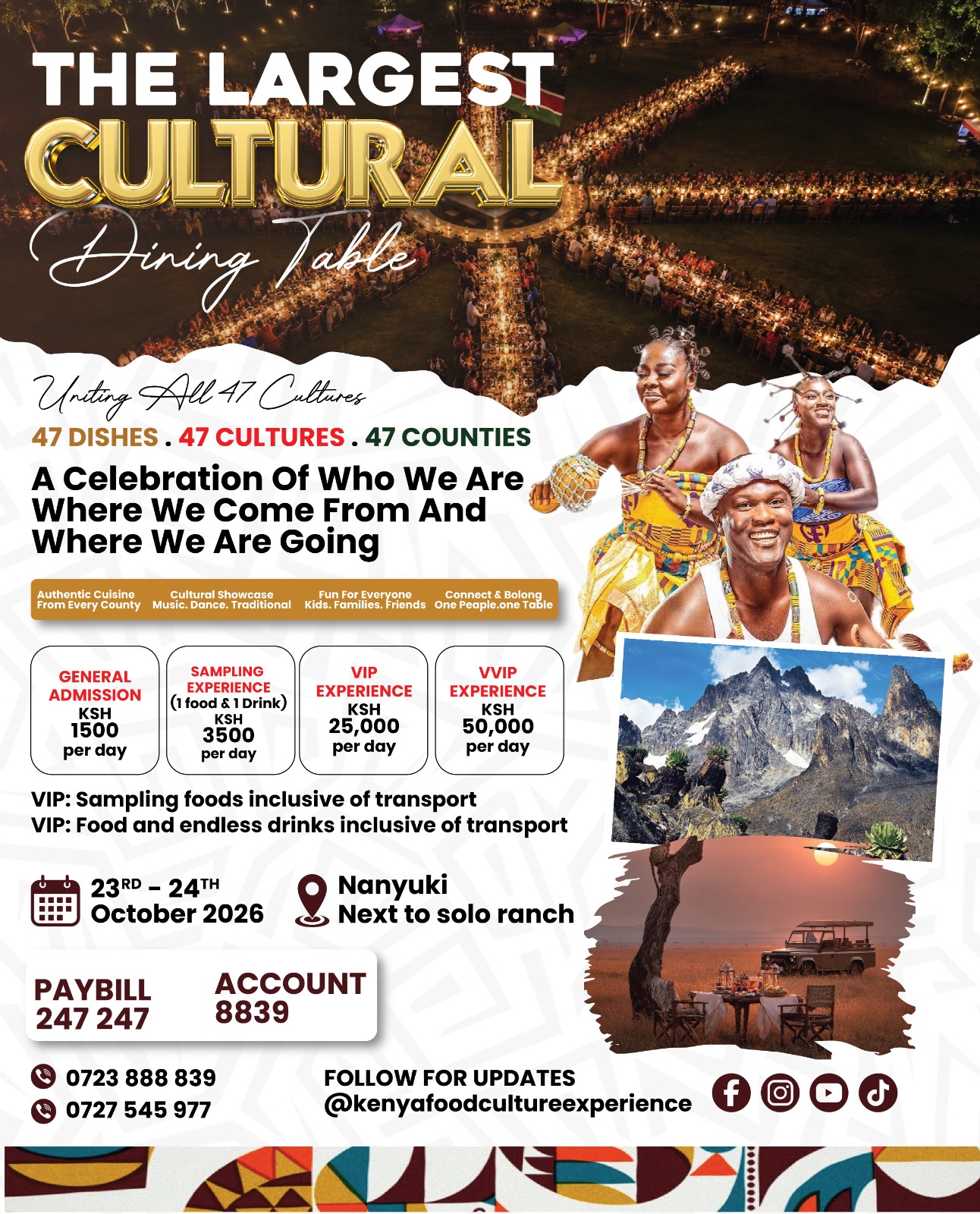 FoodCultureKE Event Poster